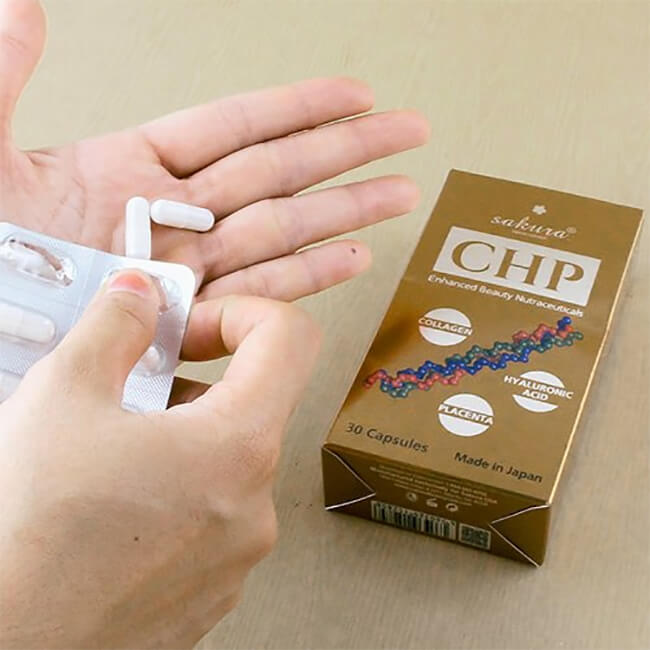 hướng dẫn sử dụng viên uống căng da chống lão hóa sakura CHP-thaoduockhoe.com