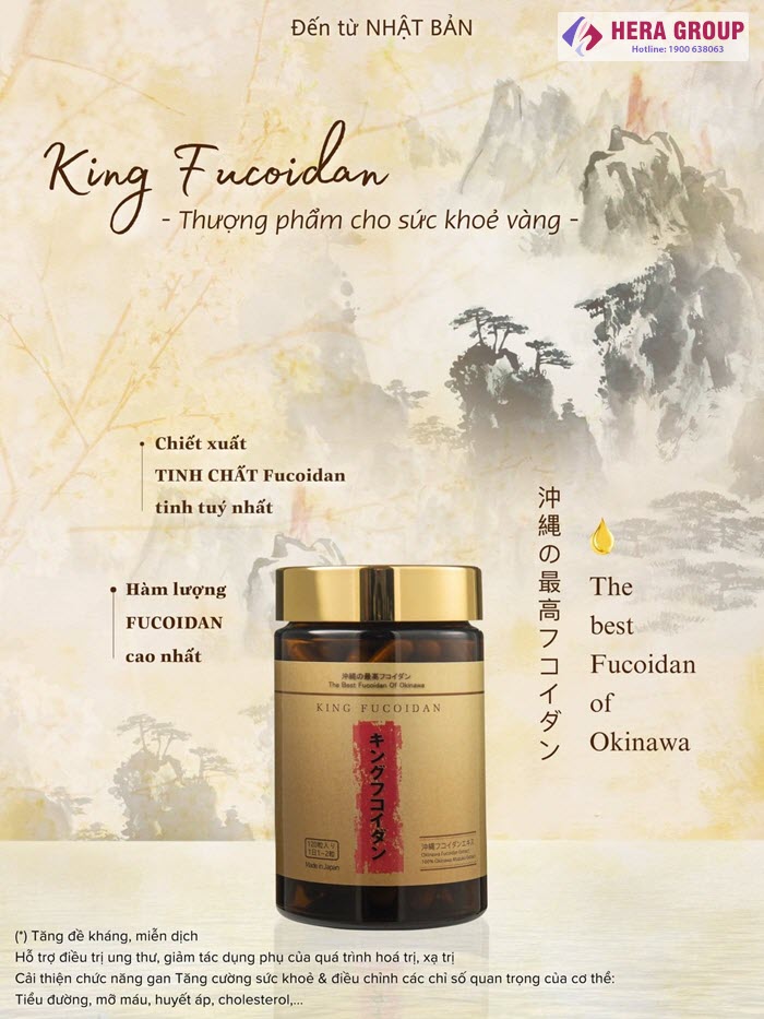 Viên uống King Fucoidan Nhật Bản