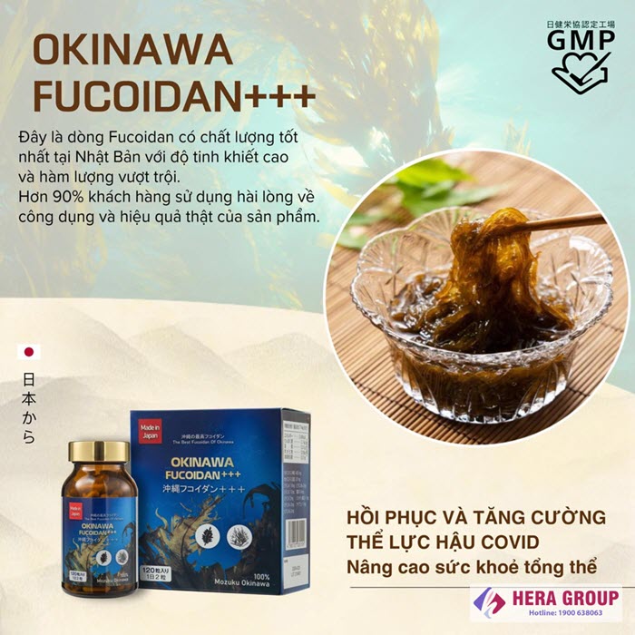 Viên uống Okinawa Fucoidan Nhật Bản