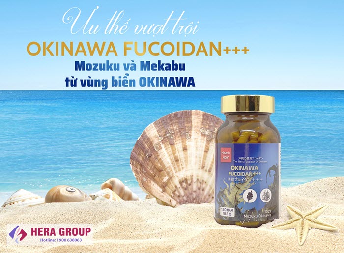 Viên uống Okinawa Fucoidan Nhật Bản