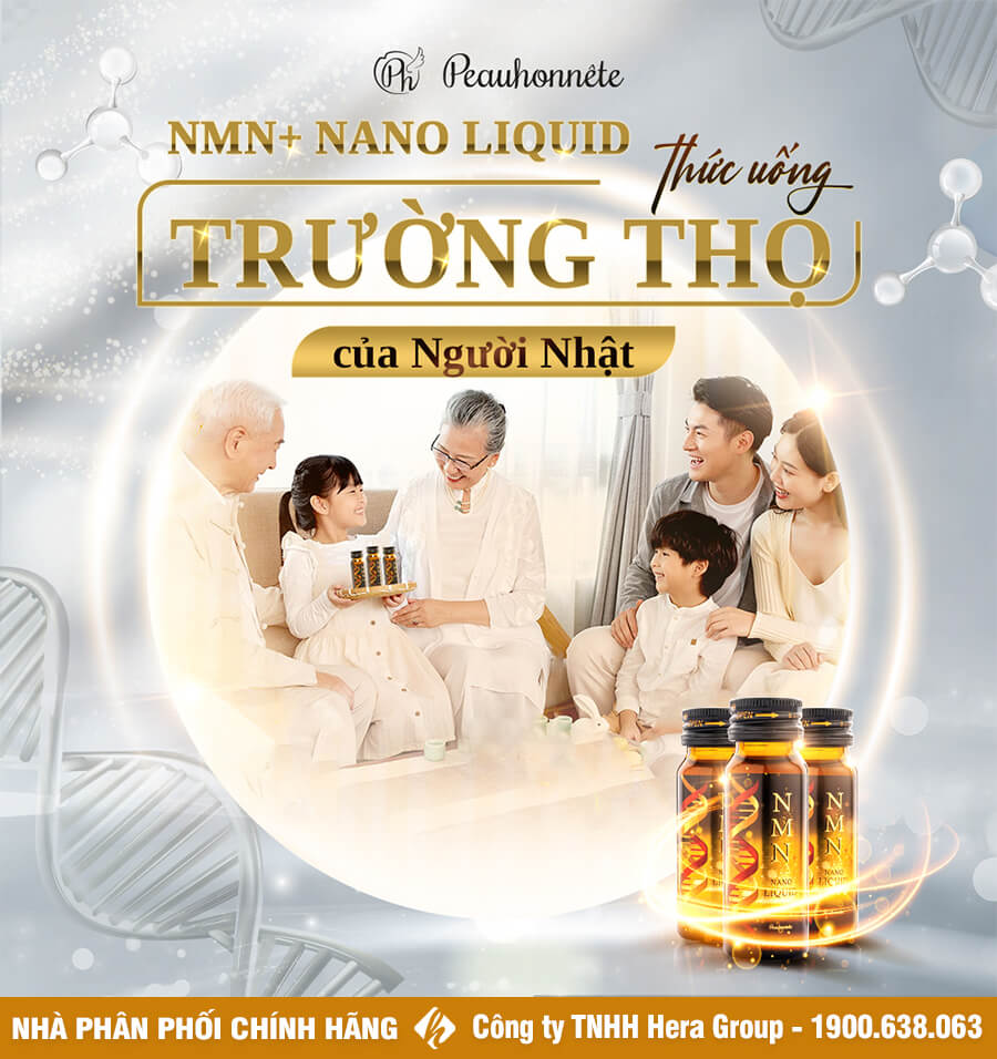 Công dụng nước uống NMN Nano Liquid Nhật Bản thaoduockhoe.com