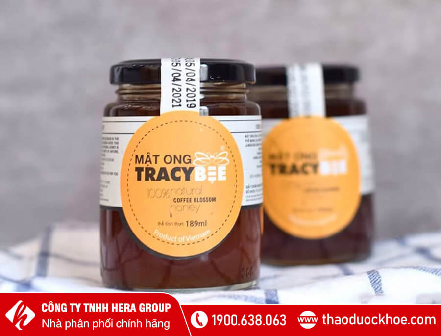 Thành phần mật ong hoa cà phê Tracybee Việt Nam chính hãng thaoduockhoe.com