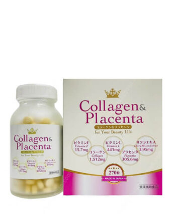 avata Viên uống trắng da Collagen & Placenta – Nhật Bản chính hãng